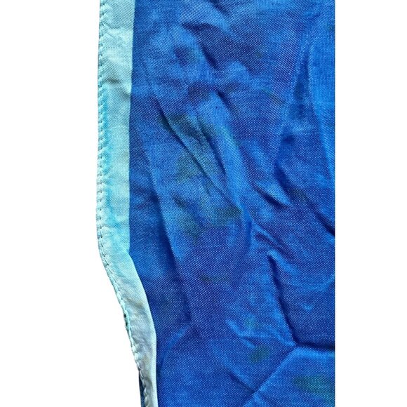 Mexico Souvenir Vintage Scarf Folk Art Illustrations Floral Details - Picture 7 of 10